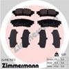 Комплект тормозных колодок, дисковый тормоз ZIMMERMANN 24918.150.1 (24918)