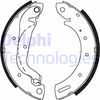 Комплект тормозных колодок DELPHI LS1827