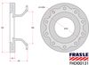 kotouč brzdový KRONE, SMB, GIGANT FOX FHDI00131