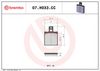 BREMBO Brake Pad Set, disc brake 07HO33CC