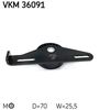 SKF Tensioner Pulley, V-ribbed belt VKM 36091