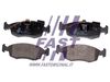 Комплект тормозных колодок, дисковый тормоз FAST FT29083
