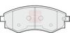 APEC Brake Pad Set, disc brake PAD1504