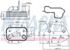 Nissens 90808 Oil Cooler, engine oil