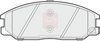 APEC Brake Pad Set, disc brake PAD1237