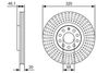 Bosch Brake Disc 0 986 479 S30