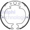 Комплект гальмівних колодок, стоянкова гальмівна система DELPHI LS2082