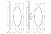 комплект спирачно феродо, дискови спирачки