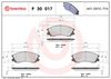 BREMBO Brake Pad Set, disc brake P 30 017