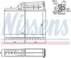 Nissens Heat Exchanger, interior heating 70502