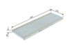 BOSCH Filter, cabin air 1 987 431 210