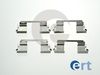 Комплектующие, колодки дискового тормоза ERT 420220
