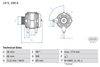 Bosch Alternator 0 986 082 760