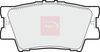 APEC Brake Pad Set, disc brake PAD1591