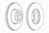 Тормозной диск CHAMPION 562540CH