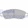 Комплект гальмівних колодок, дискове гальмо DELPHI LP3170 (24724, 24725, 24726, D1592-8804)