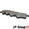 Комплект гальмівних колодок, дискове гальмо JP GROUP 1163603510 (1163603519, 7D0698151ALT)