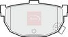 APEC Brake Pad Set, disc brake PAD674