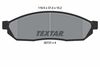TEXTAR Bremsbelagsatz, Scheibenbremse 2073101 f&uuml;r 5521078
