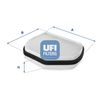 Фильтр салона UFI 53.007.00