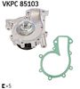 SKF Water Pump, engine cooling VKPC 85103