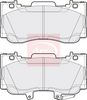 APEC Brake Pad Set, disc brake PAD2112