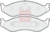 APEC Brake Pad Set, disc brake PAD852