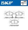 комплект спирачно феродо, дискови спирачки