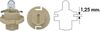 Лампа накаливания, освещение щитка приборов MAGNETI MARELLI 002053200000 (PBX4 1,5W 12V, 12627CP, 770051414728)