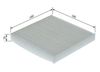 BOSCH Filter, cabin air 1 987 435 153
