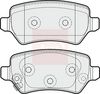 APEC Brake Pad Set, disc brake PAD1981