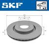 SKF Brake Disc VKBD 80001 V2