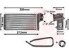 Теплообмінник, опалення салону VAN WEZEL 40006199
