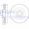 Тормозной диск DELPHI BG4556