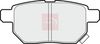 APEC Brake Pad Set, disc brake PAD1579