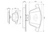 Bosch Brake Pad Set 0 986 494 077 (0986494077)