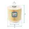 Повітряний фільтр UFI 27.598.00