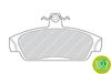 Ferodo Brake Pad Set, disc brake FDB603