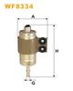 Паливний фільтр WIX FILTERS WF8334