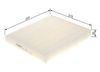 BOSCH Filter, cabin air 1 987 435 056