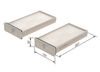 BOSCH Filter, cabin air 1 987 435 119
