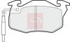 APEC Brake Pad Set, disc brake PAD712