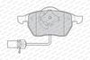 Sada brzdových destiček, kotoučová brzda FDB1323
