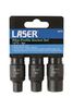 Laser Tools Ribe Socket Set 1/2