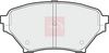APEC Brake Pad Set, disc brake PAD1247