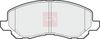 APEC Brake Pad Set, disc brake PAD1376