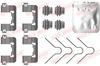Комплектуючі, колодки дискового гальма QUICK BRAKE 109-0105
