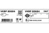 SKF Brake Pad Set, disc brake VKBP 80684
