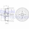 Гальмівний барабан DELPHI BF399