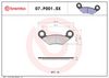 BREMBO Brake Pad Set, disc brake 07PO01SX